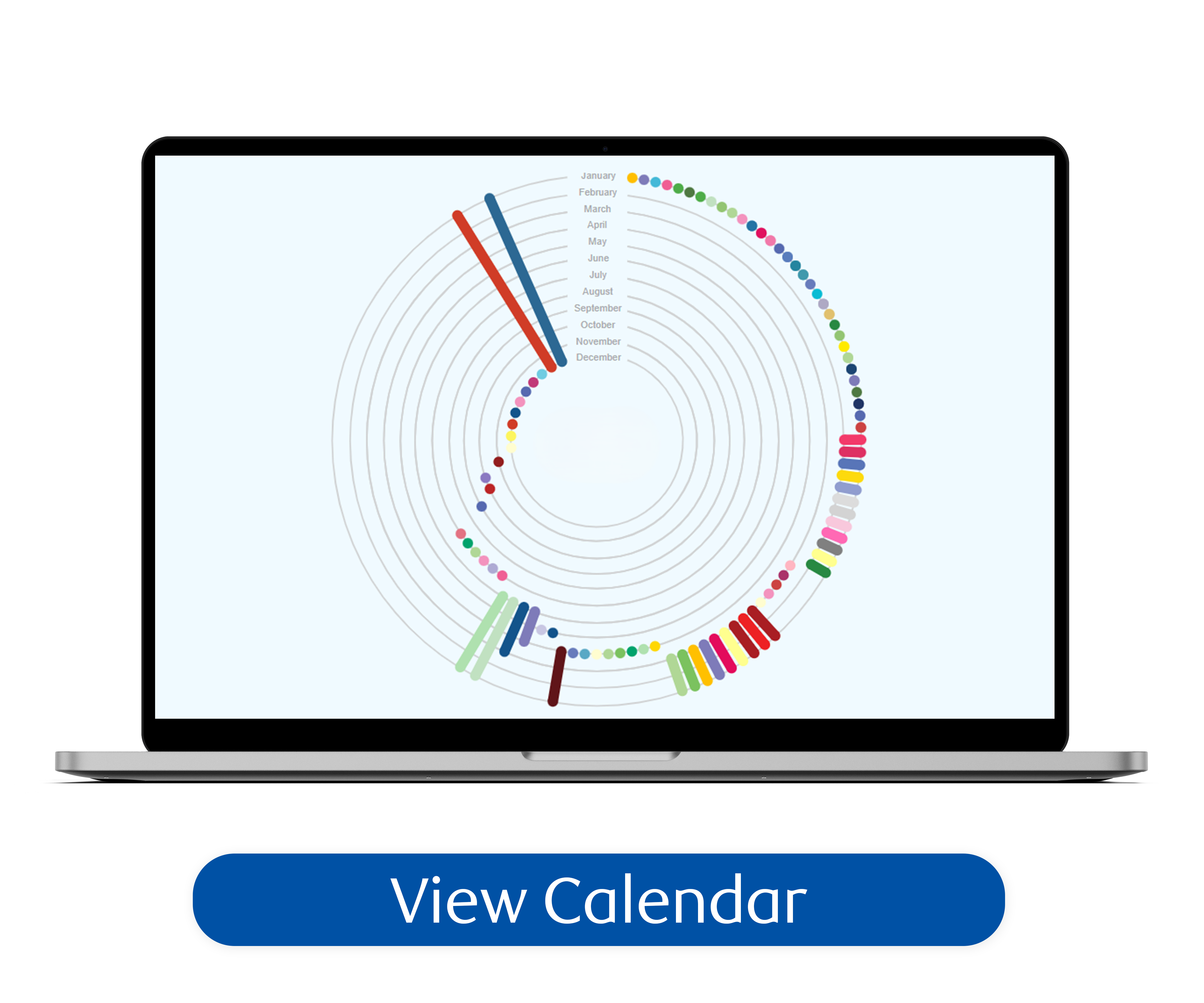 Screenshot of Regulatory Calendar