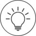 Light bulb icon